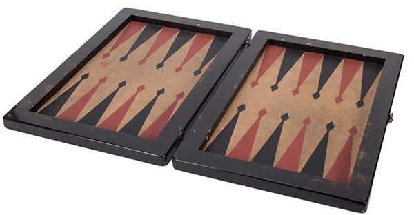 Cole Porter’s Own Backgammon Set. 