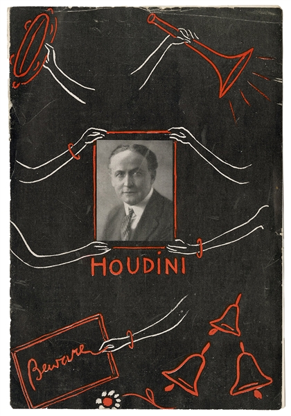 Houdini Spiritualism-Themed Pitch Book.