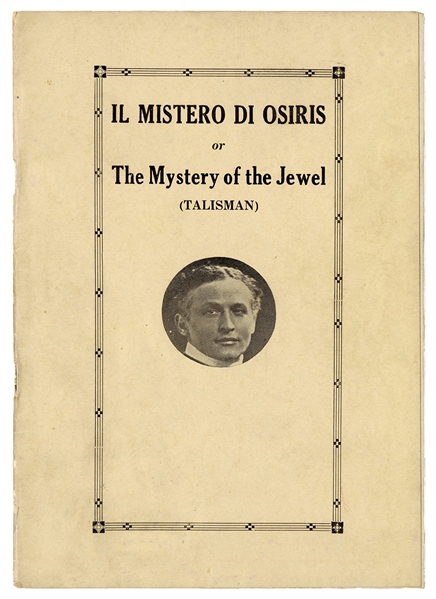 Il Mistero Di Osiris, or The Mystery of the Jewel (Talisman).