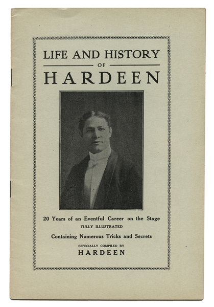 Life and History of Hardeen.