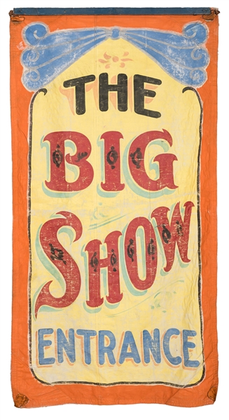 Big Show Entrance Sideshow Banner.
