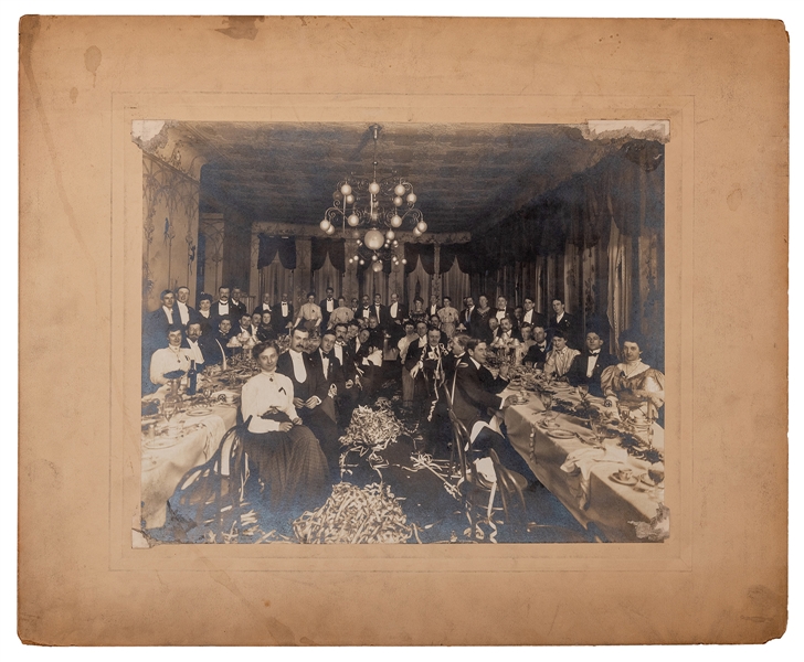 Early Society of American Magicians Banquet Photograph.