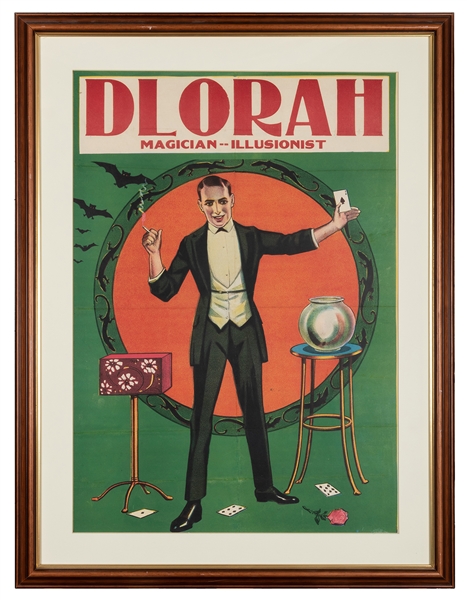 Dlorah. Magician Stock Poster.