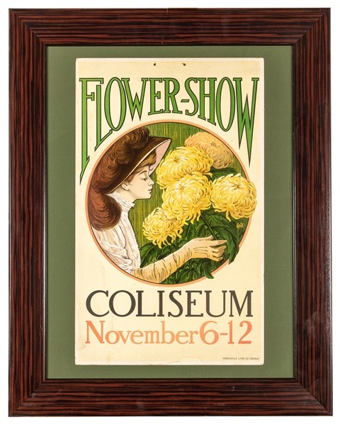 Flower Show. Chicago Coliseum.