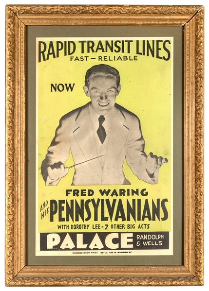 Fred Waring and His Pennsylvanians / Rapid Transit Lines.