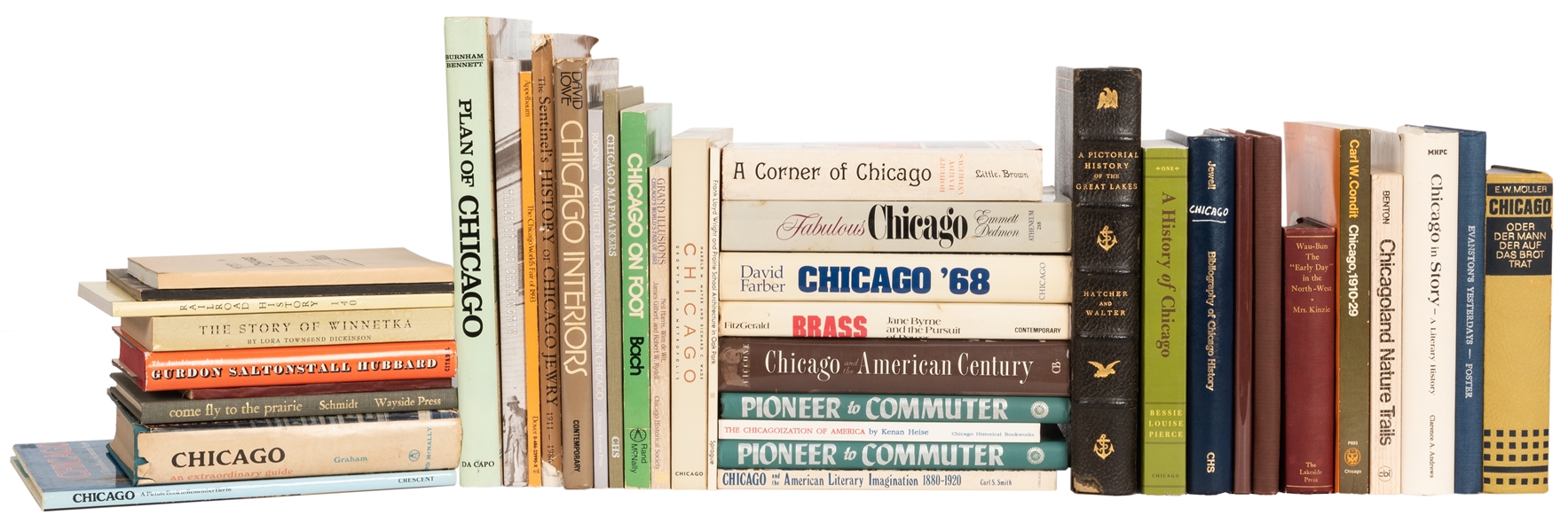 Lot of Modern Books on Chicago and Regional History.