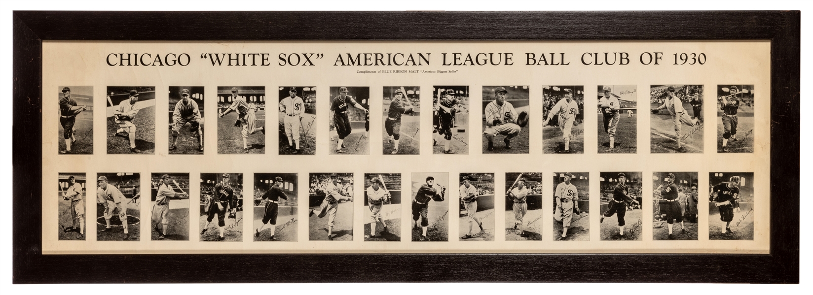 Chicago White Sox 1930 Panoramic Composite.