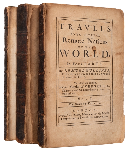 Travels into Several Remote Nations of the World. By Capt. Lemuel Gulliver.