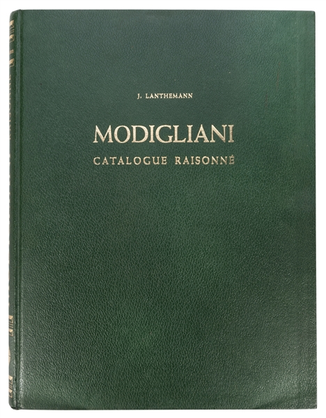Modigliani 1884 – 1920 Catalogue Raisonné.