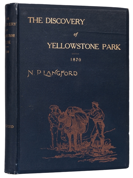 Diary of the Washburn Expedition to the Yellowstone and Firehole Rivers in 1870.