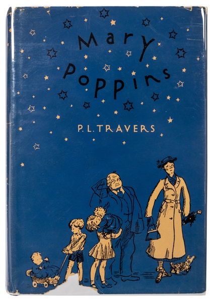 Mary Poppins / Marry Poppins Comes Back. Signed. 