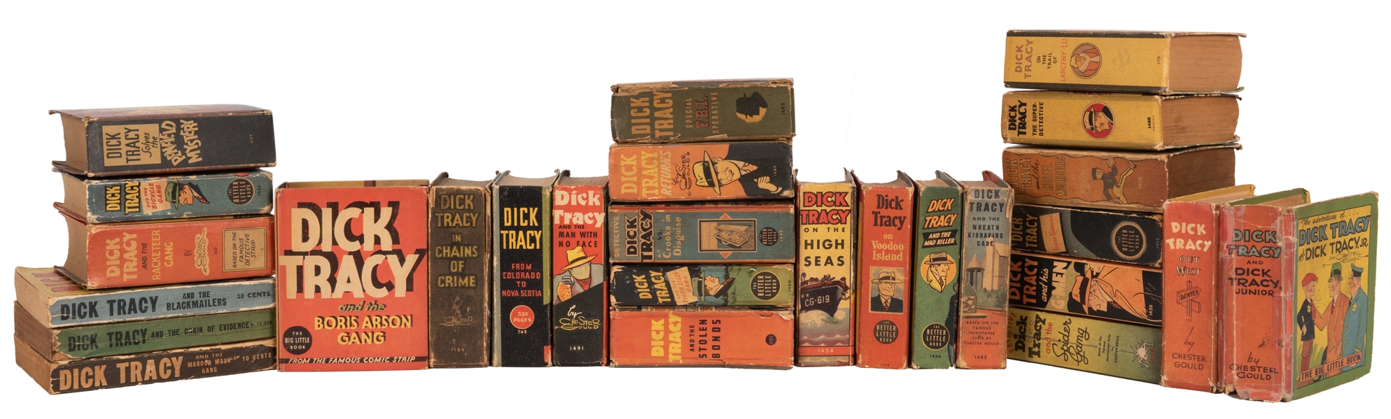 Dick Tracy. 26 Big Little Books.