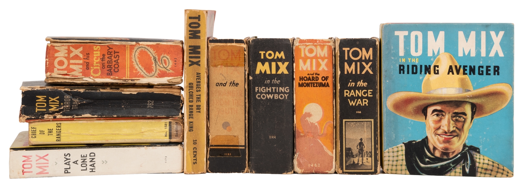 Tom Mix. Ten Big Little Books.