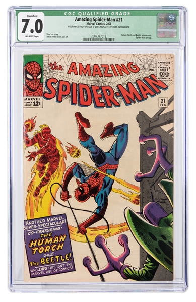 The Amazing Spider-Man No. 21.