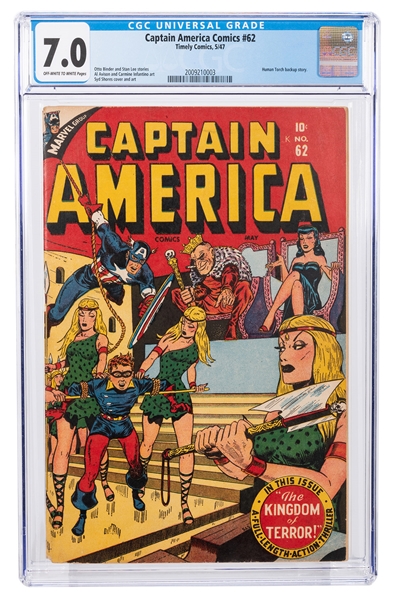 Captain America No. 62.