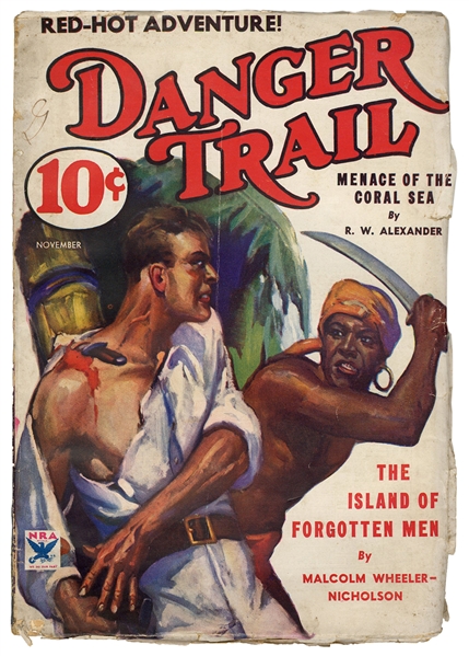 Danger Trail. Vol. 1, No. 1.