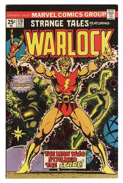 Strange Tales Featuring: Warlock. No. 178. Two Copies.