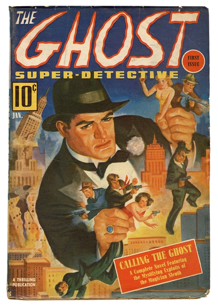The Ghost- Super Detective. Vol. 1, No. 1.