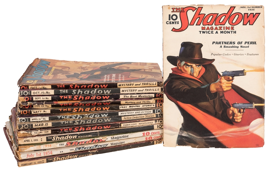 The Shadow. 1934-36. 13 Issues.