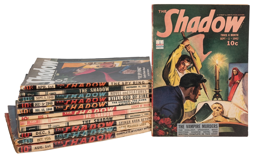 The Shadow. 1939-42. 12 Issues.