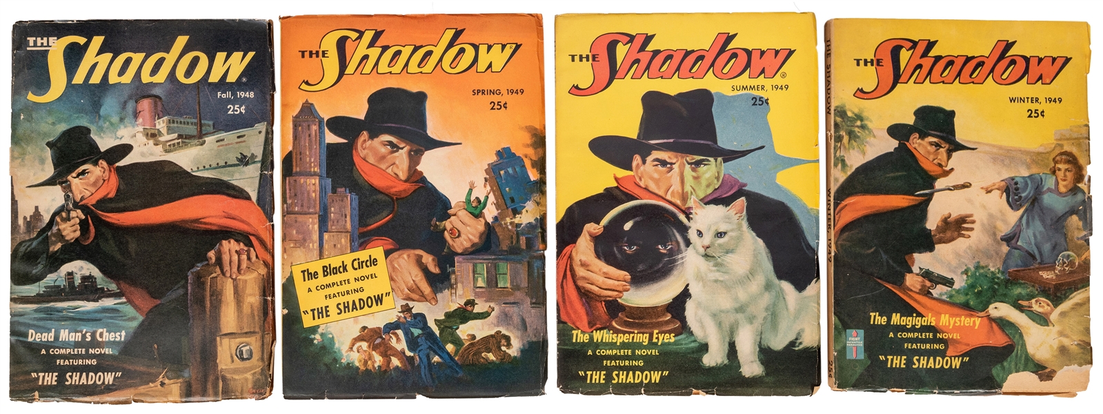 The Shadow. Four Final Issues.