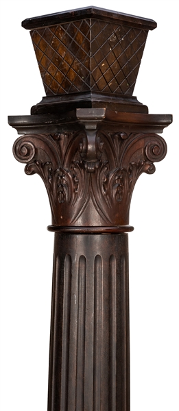 Wooden Column from the Marshall Field & Company Building.