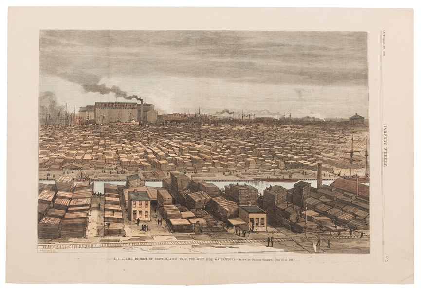 Group of Prints and Engravings of Chicago.