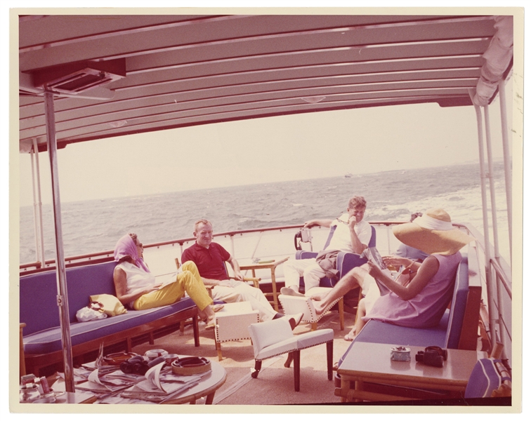 Original Photograph of JFK at Hyannis.