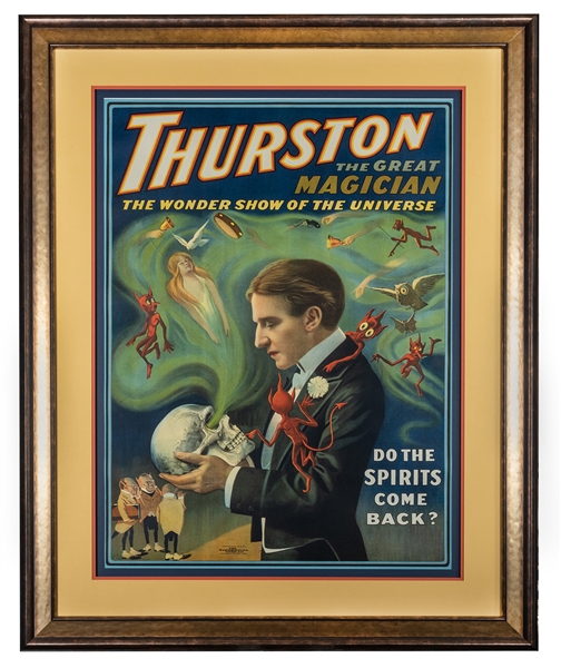 Thurston the Great Magician. Do The Spirits Come Back.