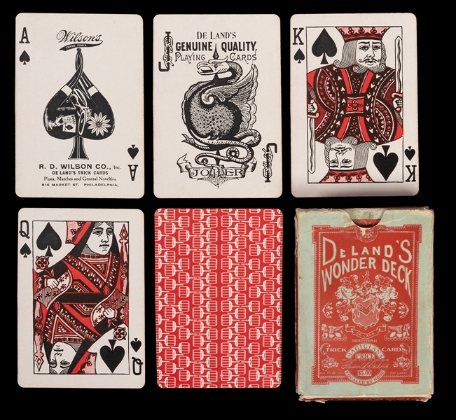 DeLand’s Wonder Deck Trick Cards. The $5.00 Deck.