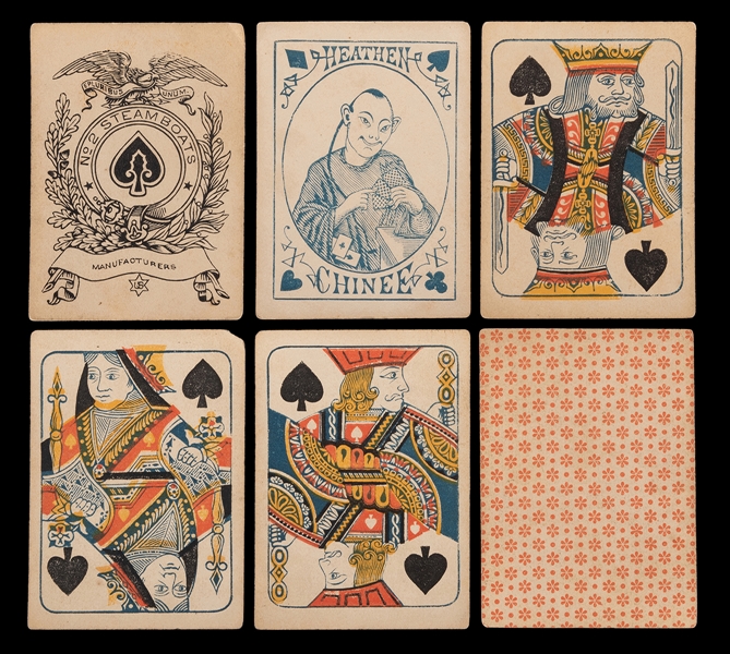 Eagle Card Co. “Heathen Chinee” Playing Cards.