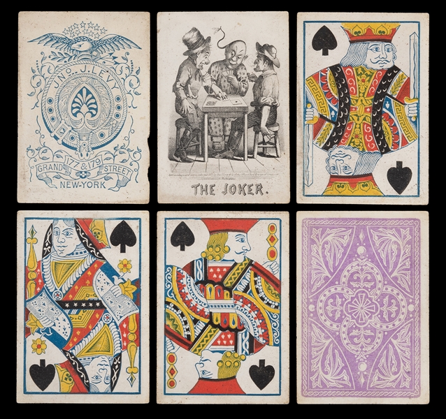 Jno. J. Levy Bezique Playing Cards.