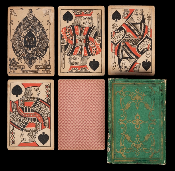 Victor E. Mauger Playing Cards.