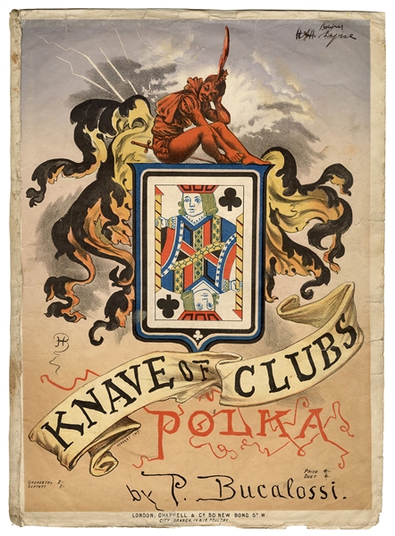 Knave of Clubs Polka Sheet Music.