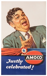 Amoco. Justly Celebrated! Circa 1940s.