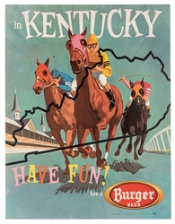 Burger Beer. Have Fun in Kentucky. Cincinnati/Akron, ca. 1955. 
