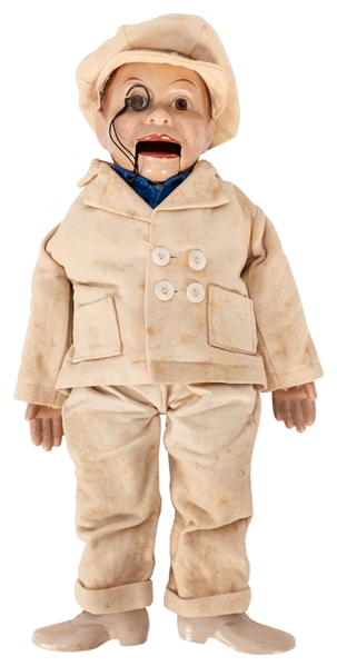 Effanbee Charlie McCarthy Ventriloquist Doll.