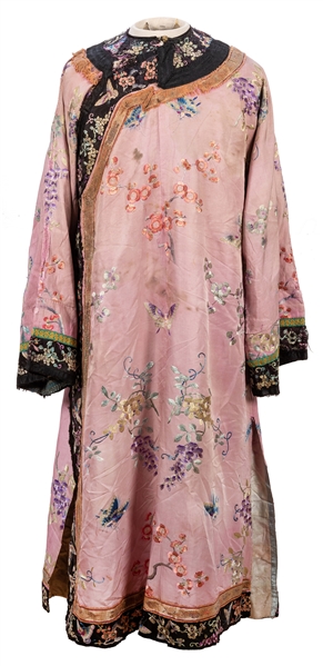 Silk Chinese Robe Owned and Worn by Fu Manchu.