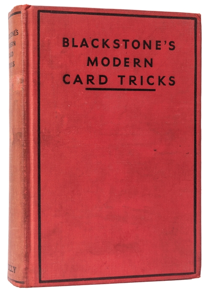 Blackstone’s Modern Card Tricks.