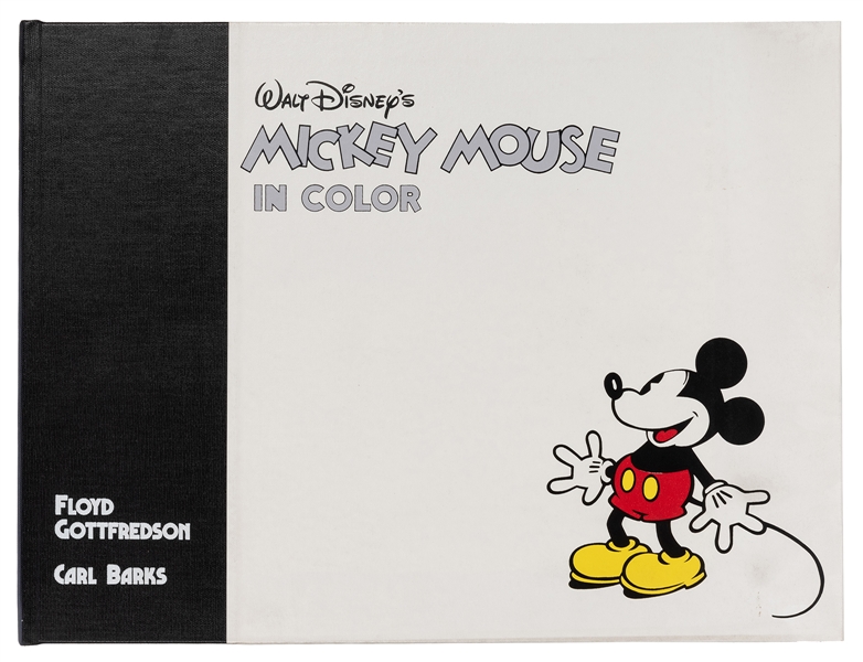 Walt Disney’s Mickey Mouse in Color. Signed. 