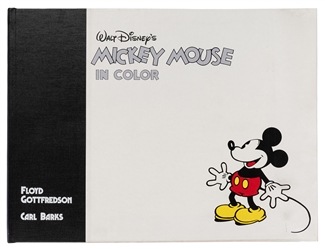 Walt Disney’s Mickey Mouse in Color. Signed. 