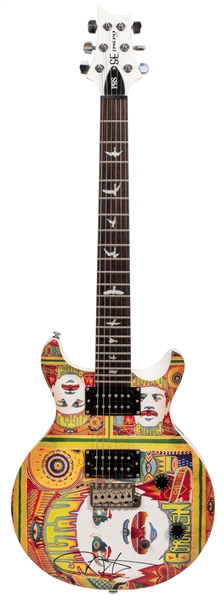  Paul Reed Smith “Corazon” SE Santana Solid Body Electric Guitar, Personally Signed by Carlos Santana, in Original Case. 2016.