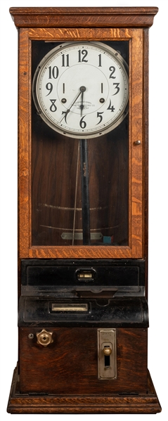 International Time Recording Co. Time Clock.