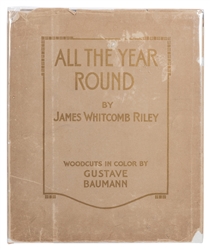 All the Year Round. Woodcuts by Gustave Baumann