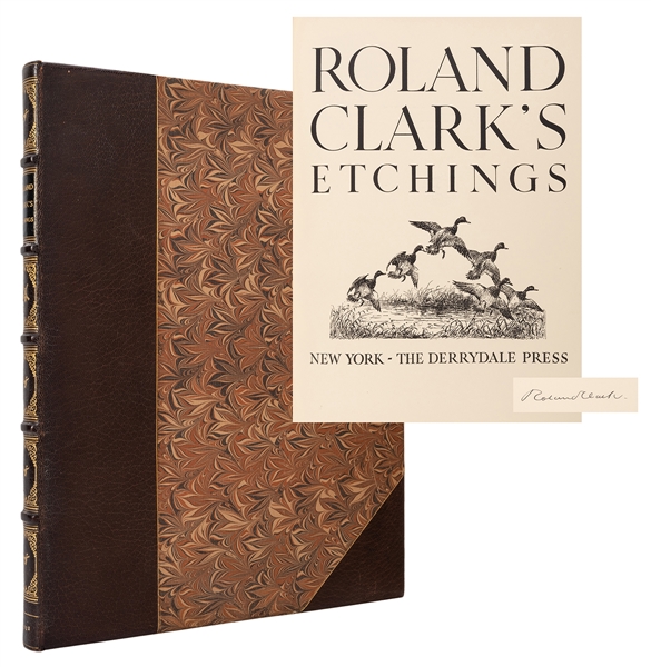 Roland Clark’s Etchings.