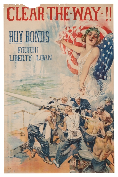 Clear the Way!! Buy Bonds / Fourth Liberty Loan.