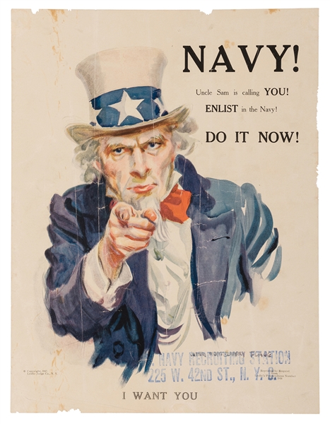 I Want You! Uncle Sam is Calling You!.
