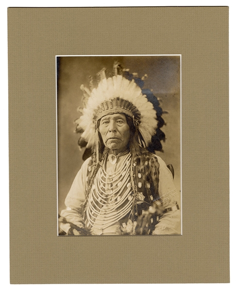 Photograph of Chief Wild Horse.