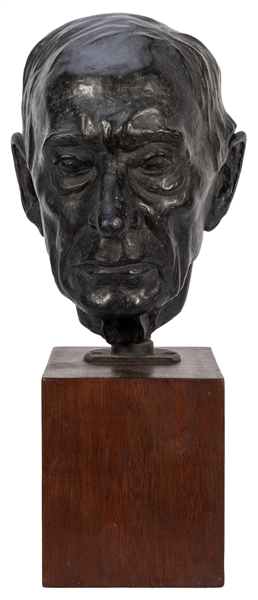 Harry Wickey. Bronze Bust of his Father.