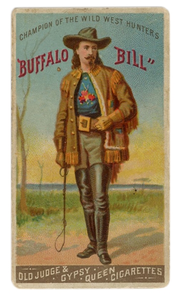 Buffalo Bill Gypsy Queen Cigarette Card.